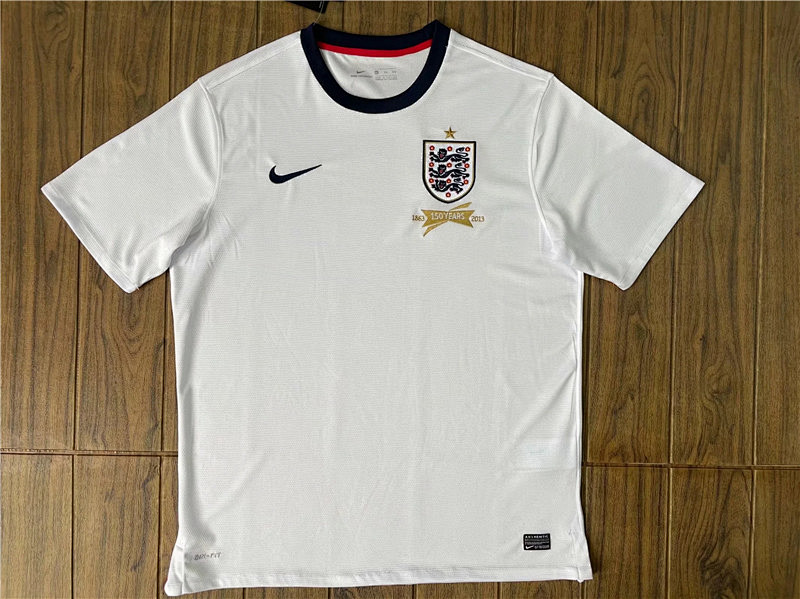 2013 England Home Retro Jerseys