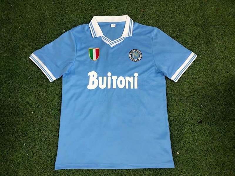 86-87 Napoli MARADONA Home Retro Jerseys