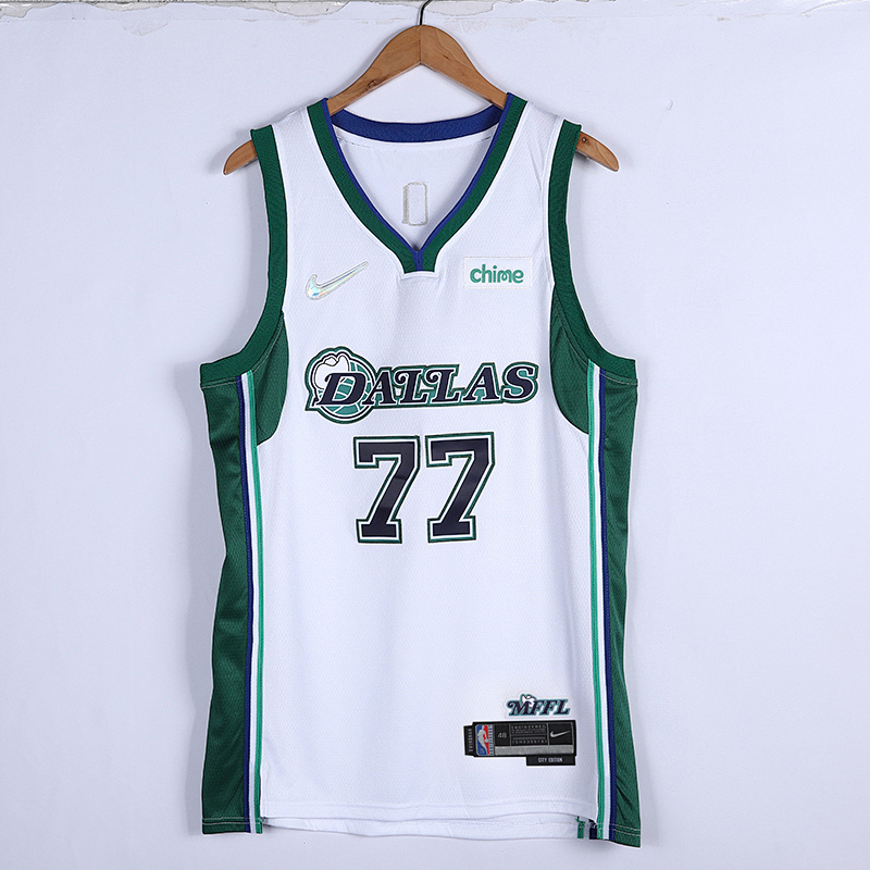 2022 Mavericks #77 75th Anniversary Embroidery