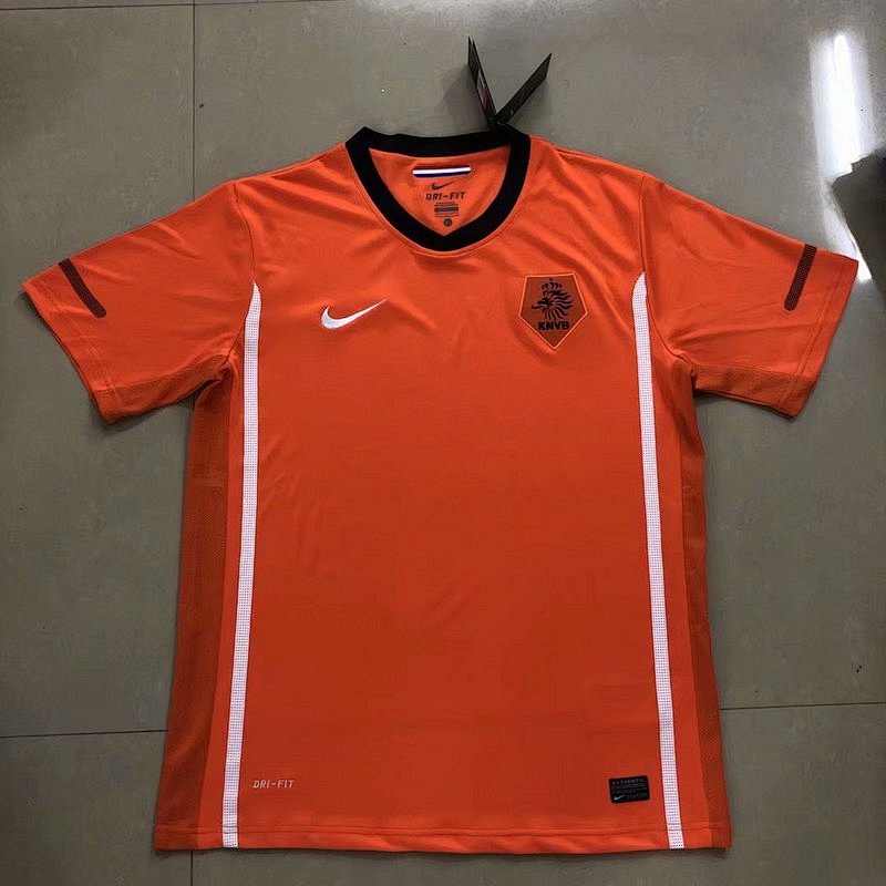2010 Netherlands Home Retro Jerseys
