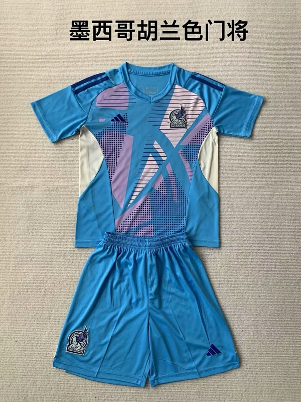 2024 Mexico Goalkeeper Adults And Kids Jerseys