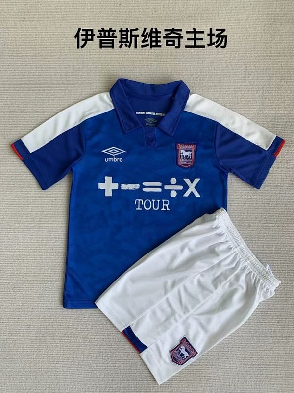 23-24 Ipswich Town F.C Home Adult And Kids Jerseys