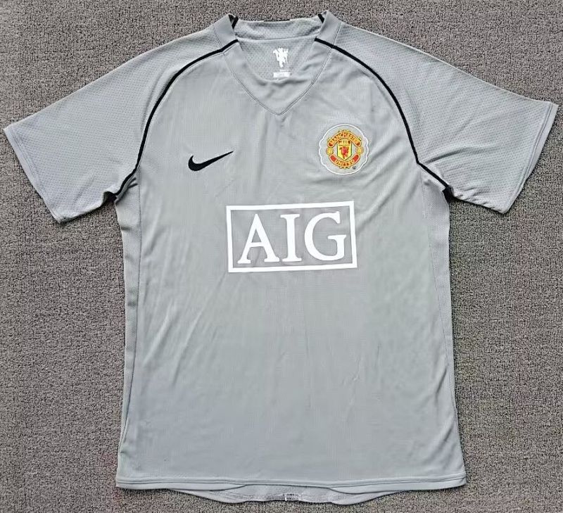 07-08 M-anchester U-nited Goalkeeper Retro Jerseys
