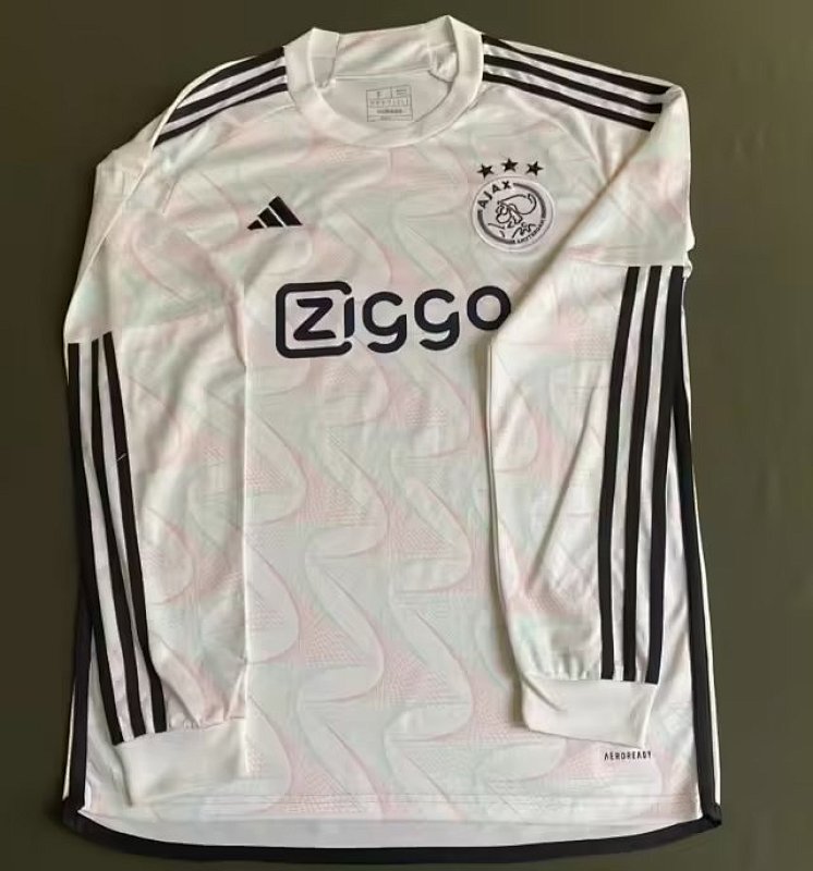 23-24 Ajax Away Long Sleeve Jerseys