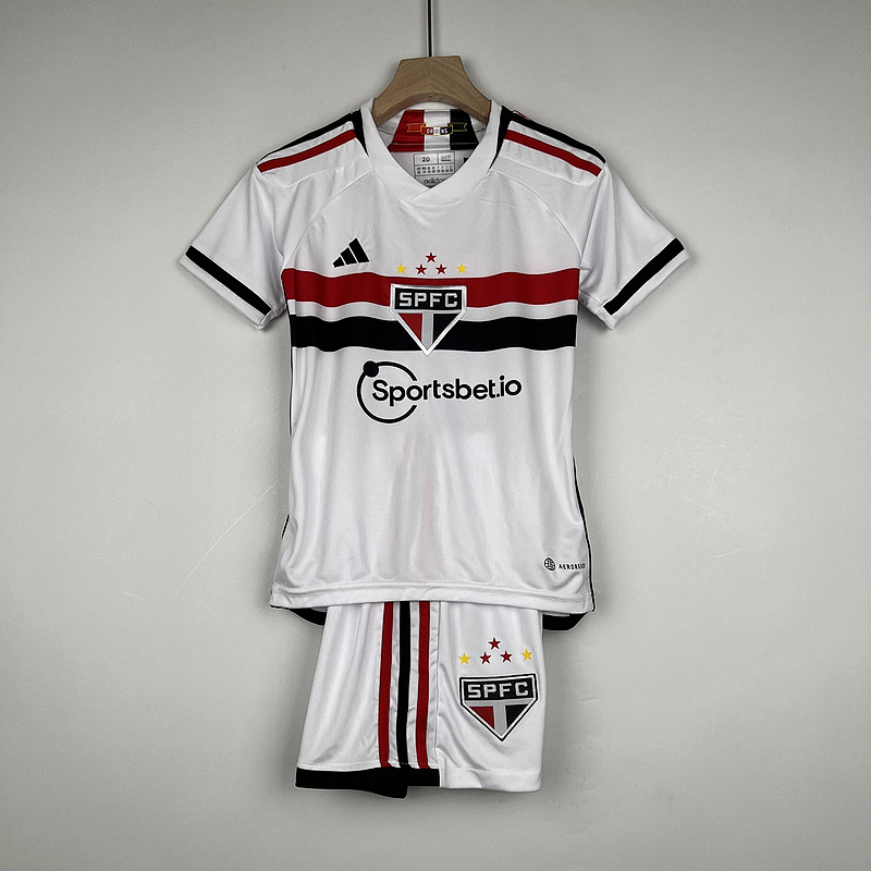23-24 Sao Paolo Home Kids Jerseys