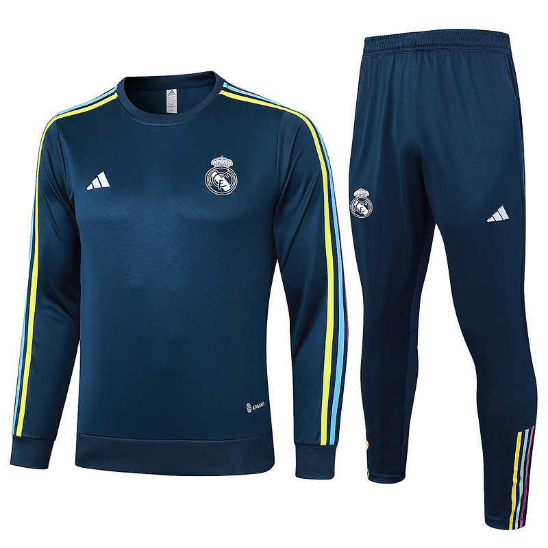 23-24 Real Madrid Long Sleeve Training Suit