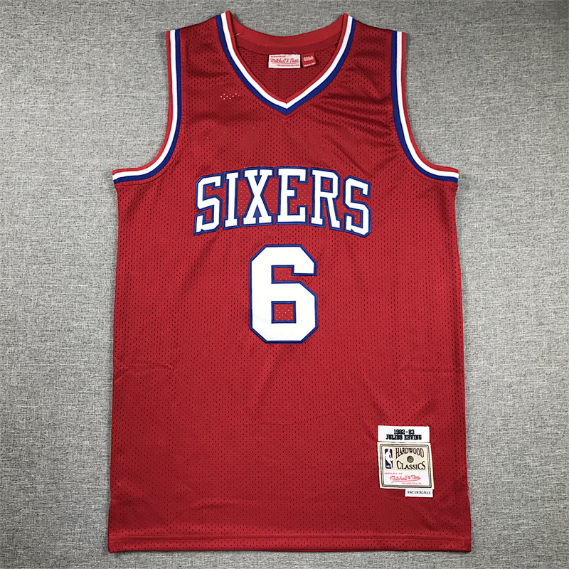 76ers #6 Retro Embroidery