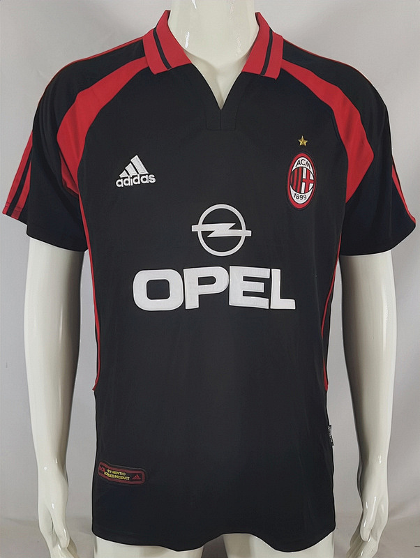 00-01 AC Milan Third Retro Jerseys
