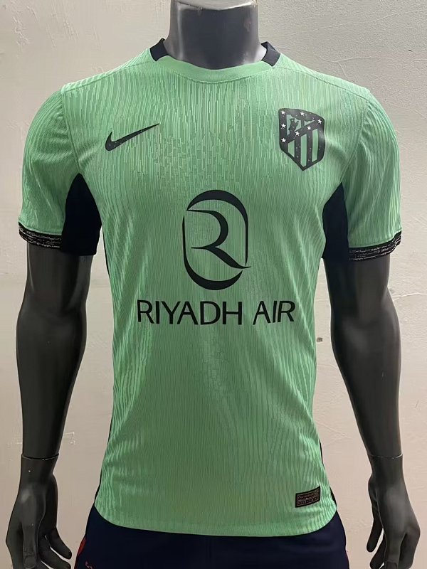 23-24 Atletico Madrid Third Player Version Jerseys