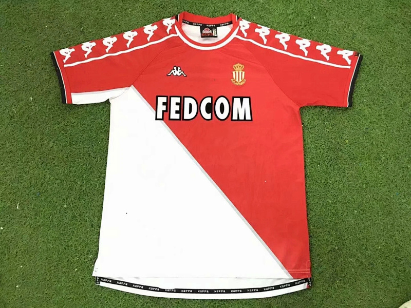 1999-2000 Monaco Home Retro Jerseys