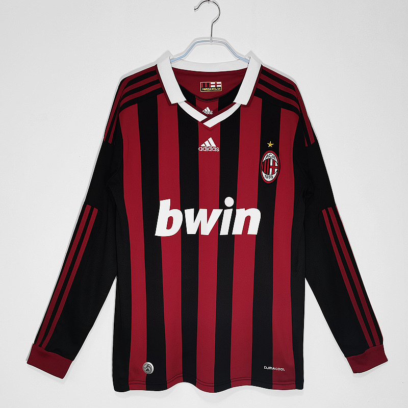 2009-10 AC Milan Home Retro Jerseys
