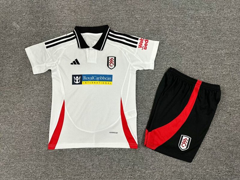24-25 Fulham Home Kids Jerseys