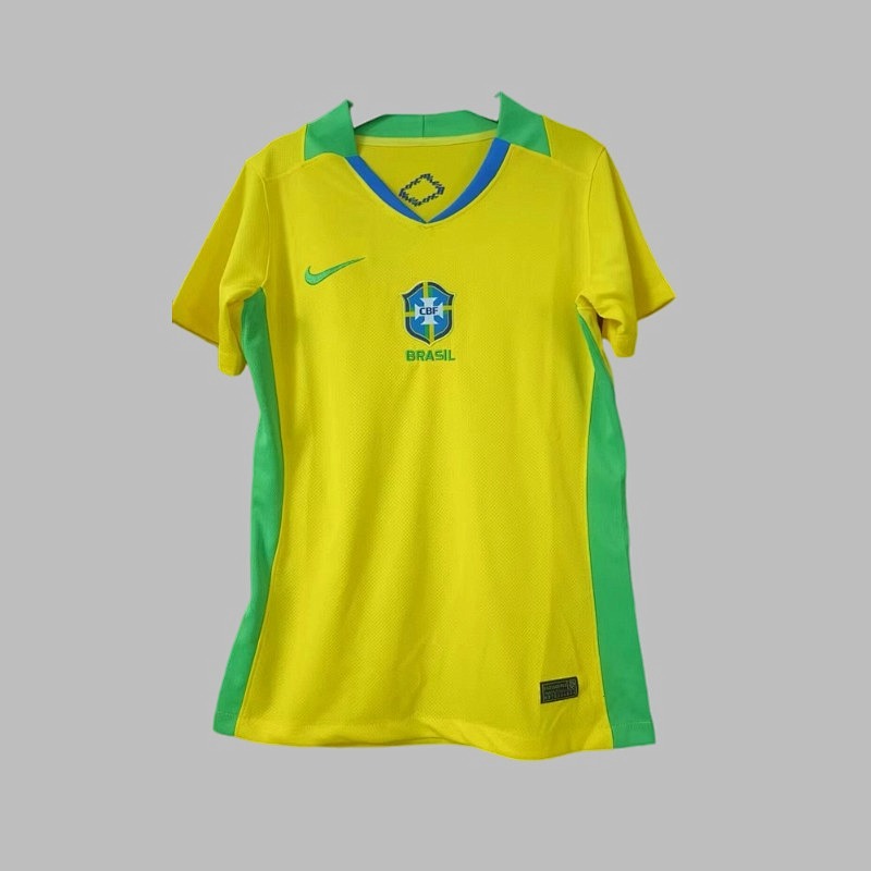 2025 Brazil Home Women Jerseys