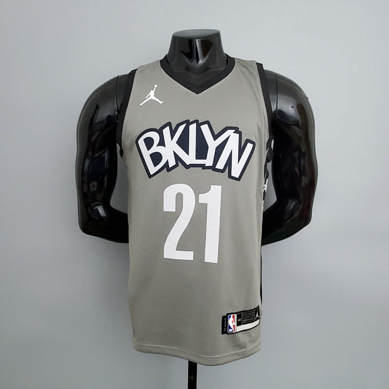 Nets Aldridge #21 Flyer Grey NBA Jersey S-XXL