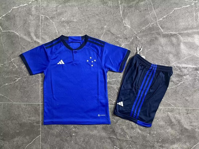 23-24 Cruzeiro Home Kids Jerseys