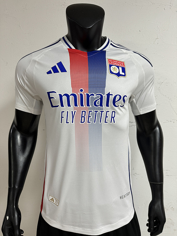 24-25 Lyon Home Player Version Jerseys