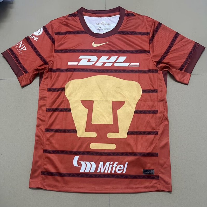 24-25 Pumas Goalkeeper Jerseys S-4XL