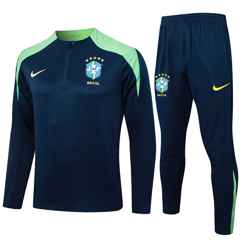 2024 Brazil Long Sleeve Training Suit
