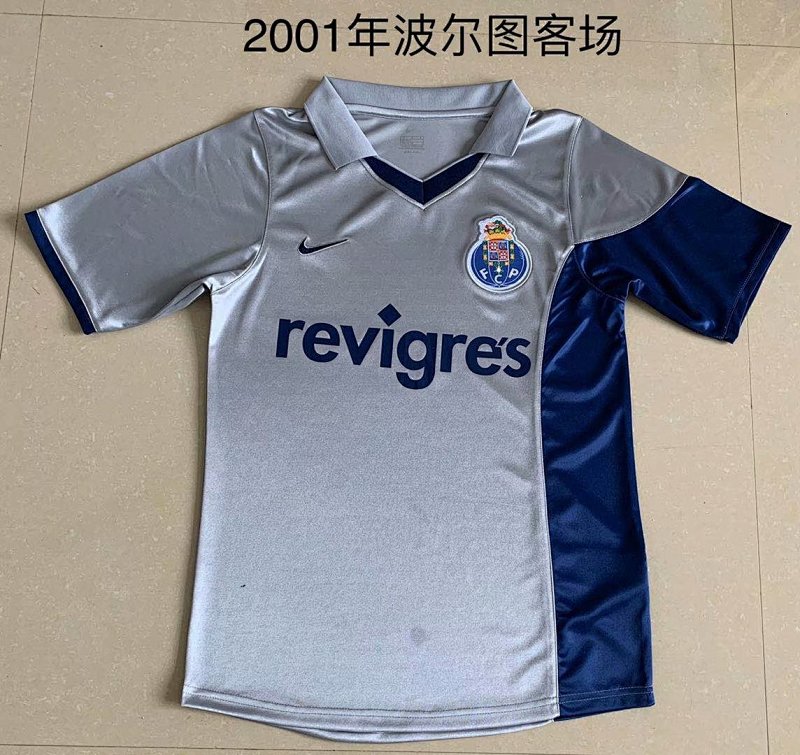 2001 Porto Away Retro jerseys