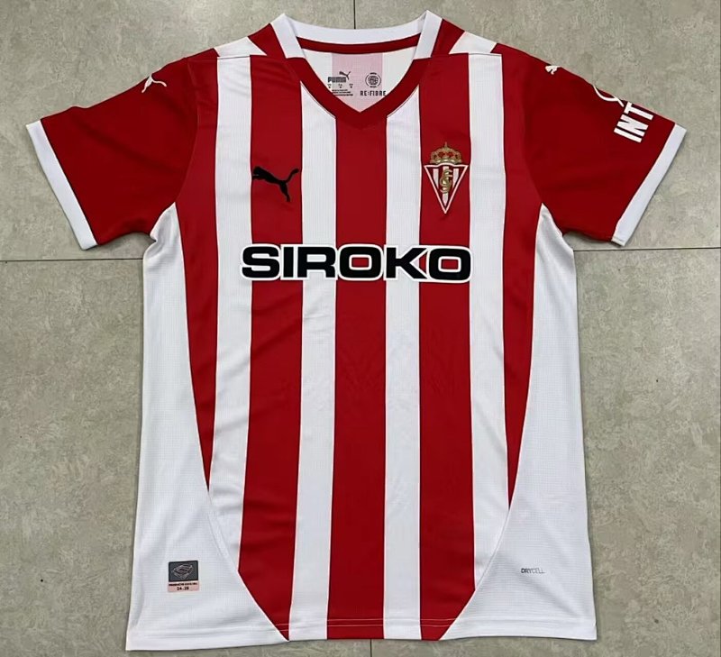 24-25 Sporting de Gijon Home Jerseys