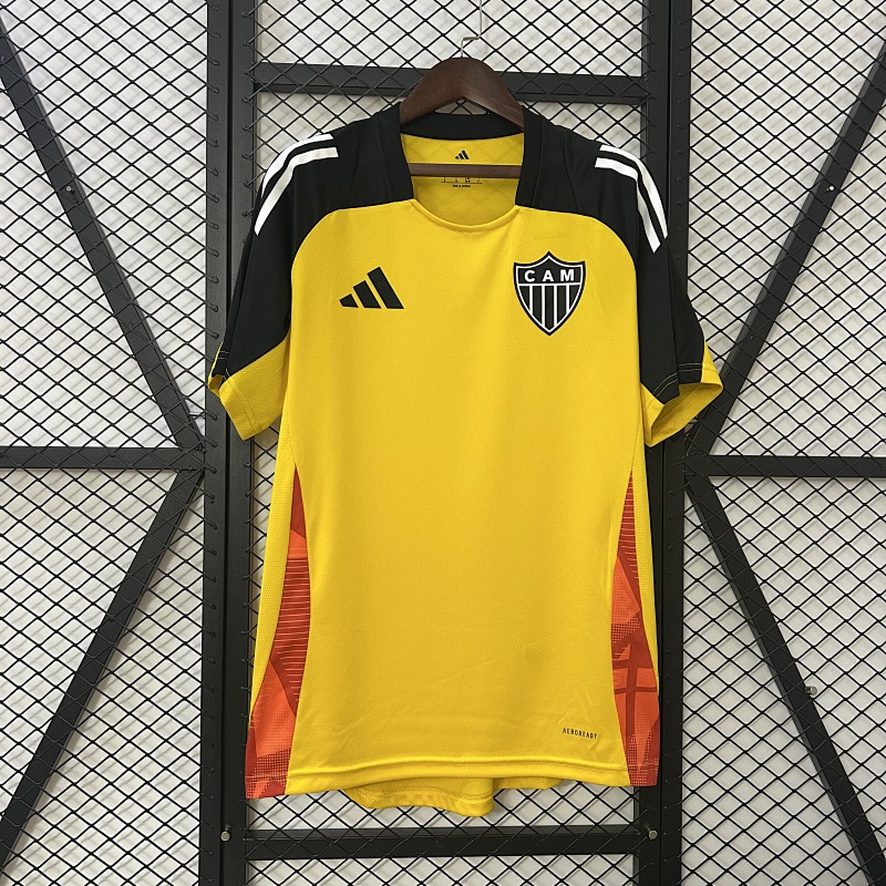 25/26 Atlético Mineiro Training Jersey Yellow S-4XL
