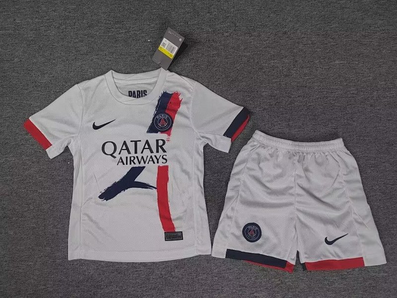 24-25 Paris Away Kids Jerseys