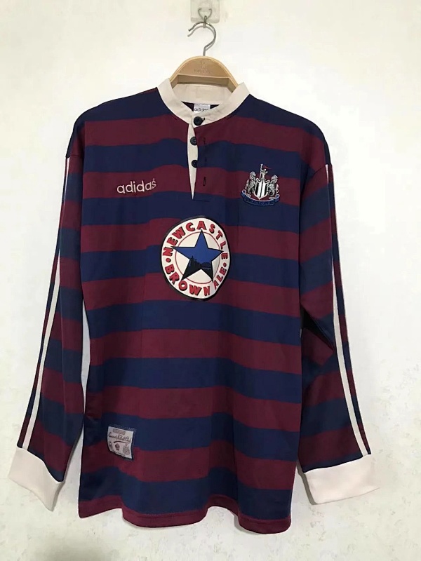 1995-97 Newcastle United Away Retro Long Sleeve Jerseys