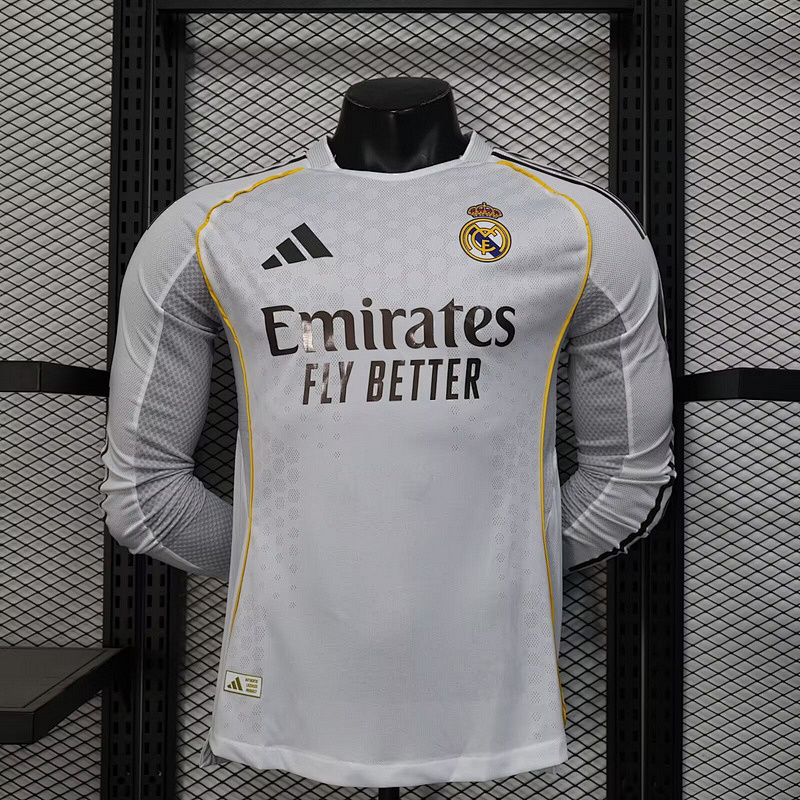 25-26 Real Madrid Home Player Version Jerseys