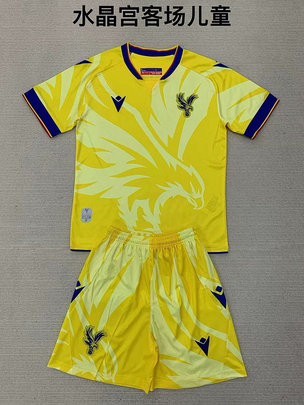 24-25 Crystal Palace Away Kids Jerseys