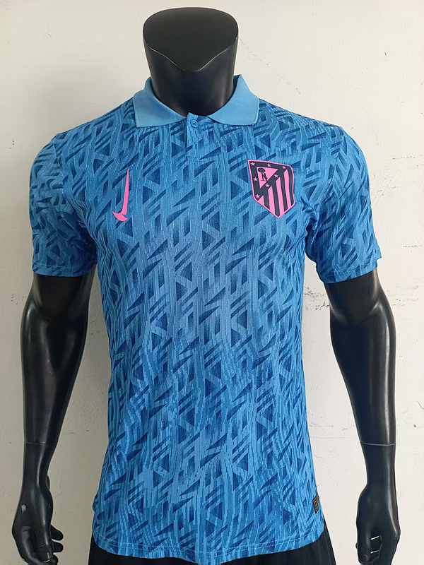 25-26 Atletico Madrid Polo Player Version Jerseys