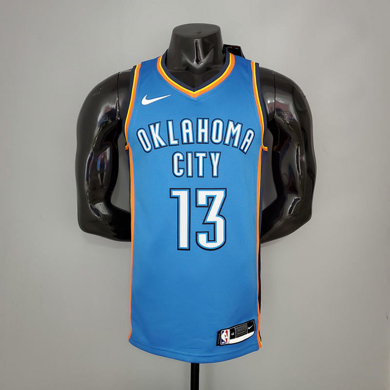 HARDEN#13 Thunder blue NBA Jersey S-XXL