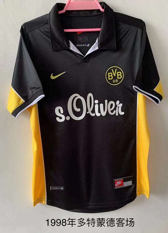1998 Dortmund Away Retro Jerseys