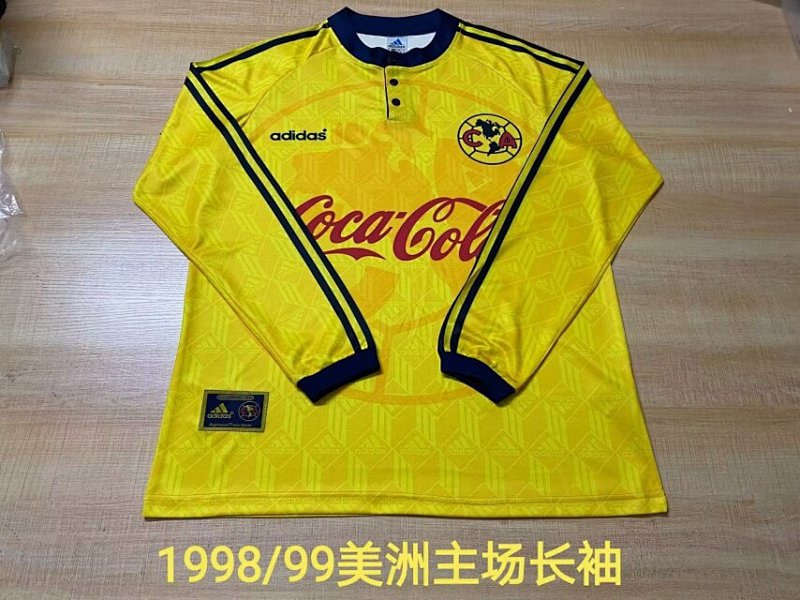 1998-99 America Home Retro Long Sleeve Jerseys