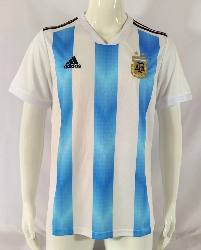2018 Argentina Home Retro Jerseys