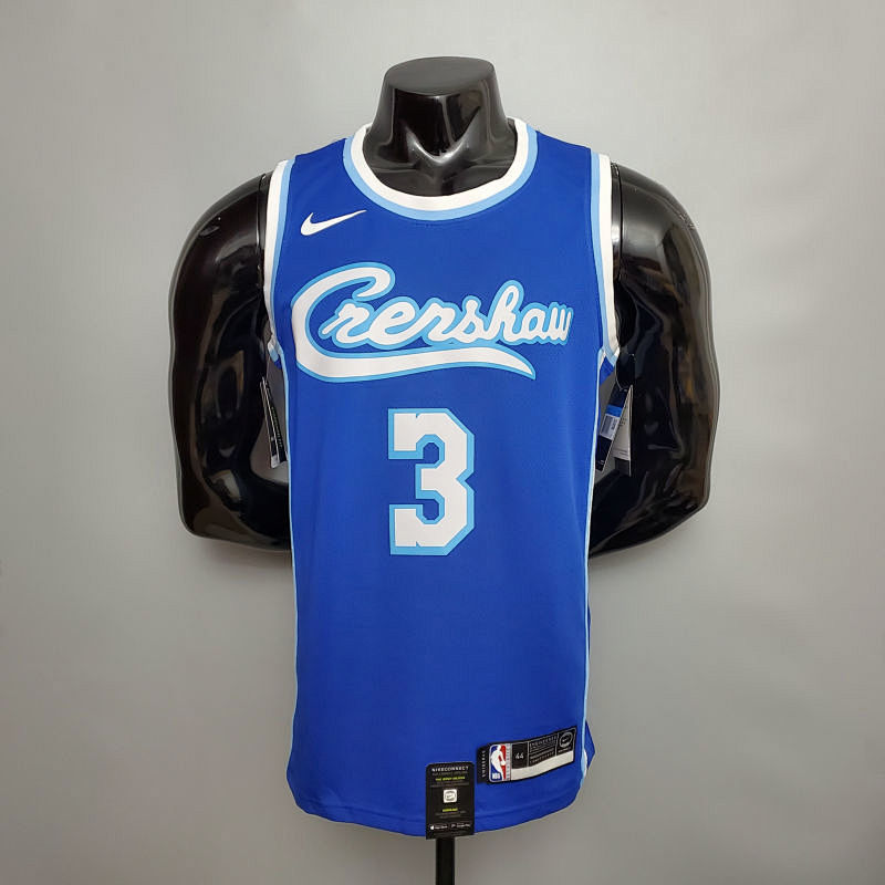 new DAVIS#3 Lakers blue NBA jersey Size XS-XXL