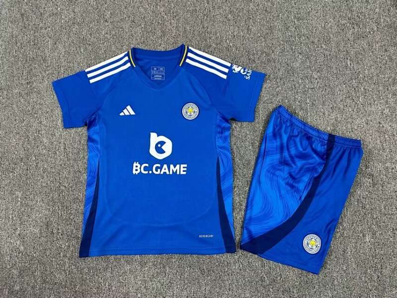 24-25 Leicester City Home Kids Jerseys