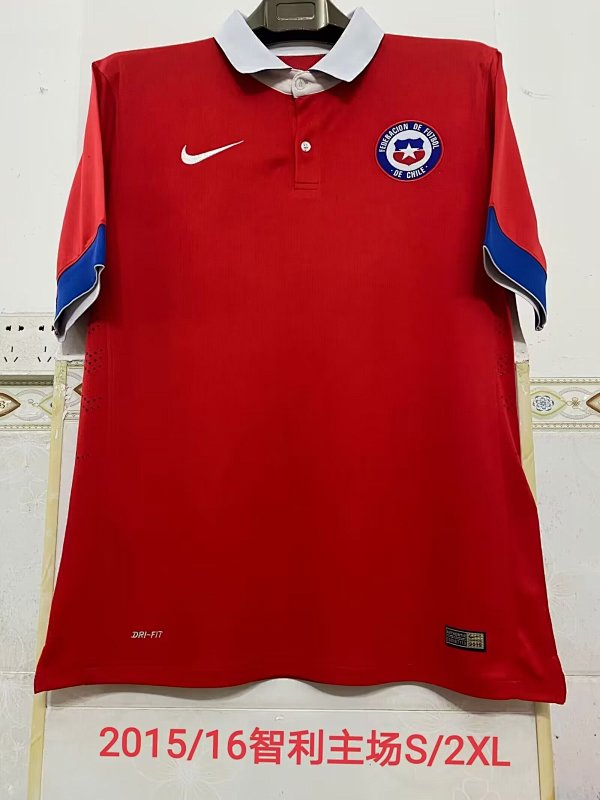 15-16 Chile Home Retro Jerseys