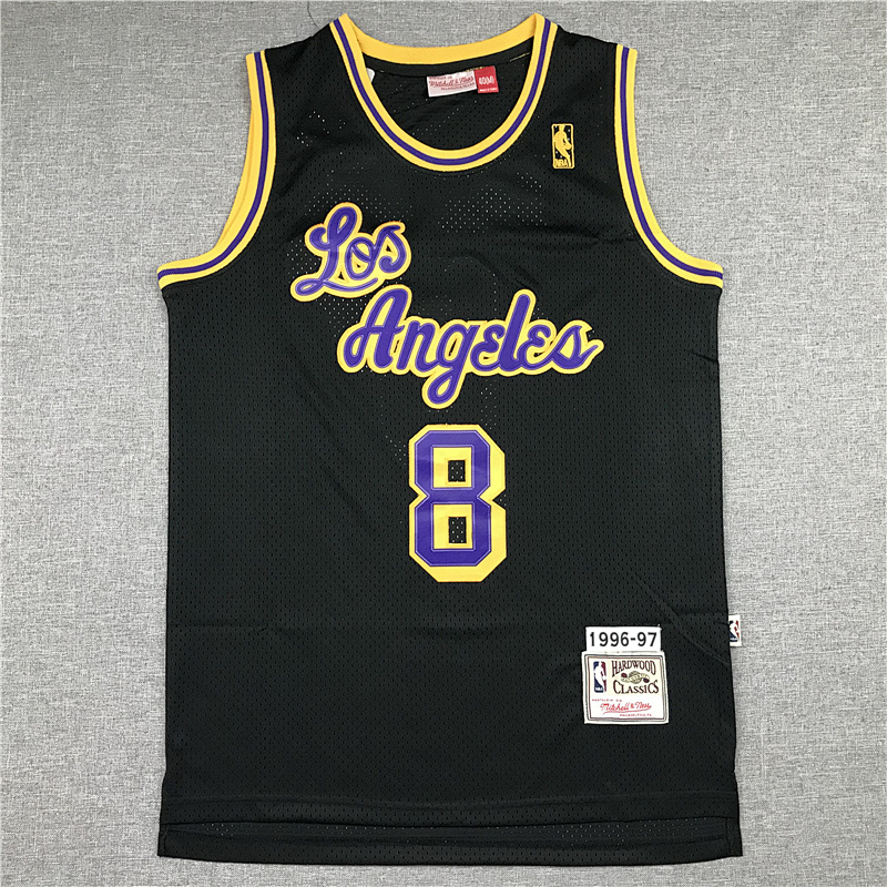 Lakers #8 Retro Embroidery