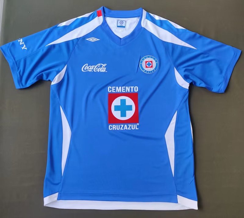 2008 Cruz Azul Home Retro Jerseys