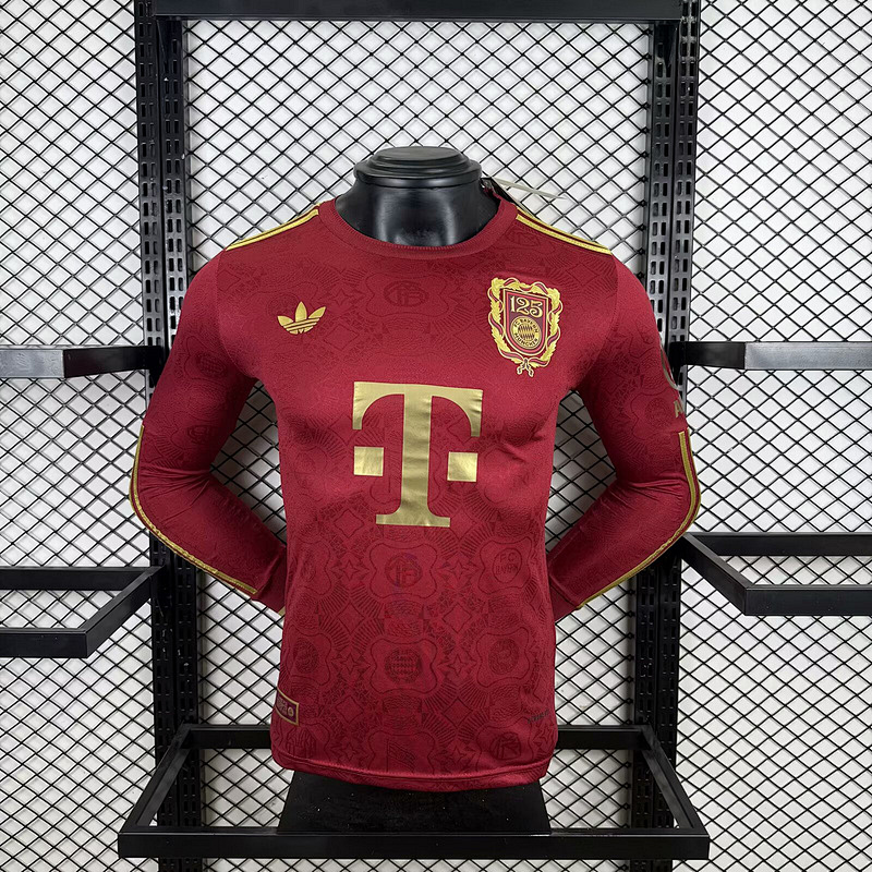25-26 Bayern 125th Anniversary Player Version Jerseys