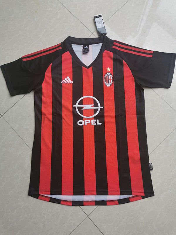 02-03 AC Milan Home Retro Jerseys