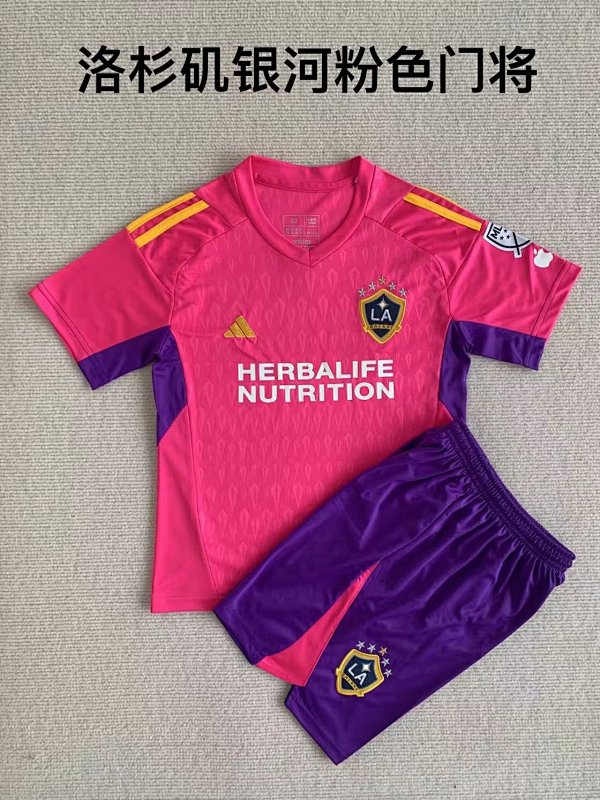 23-24 LA Galaxy Goalkeeper Kids Jerseys