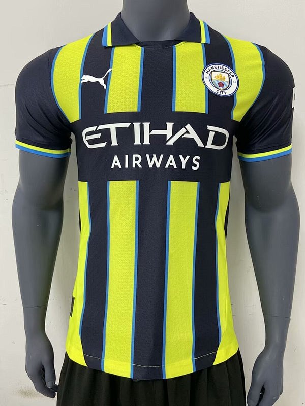 24-25 Manchester City Away Player Version Jerseys