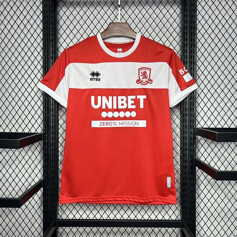 24-25 Middlesbrough Home Jerseys