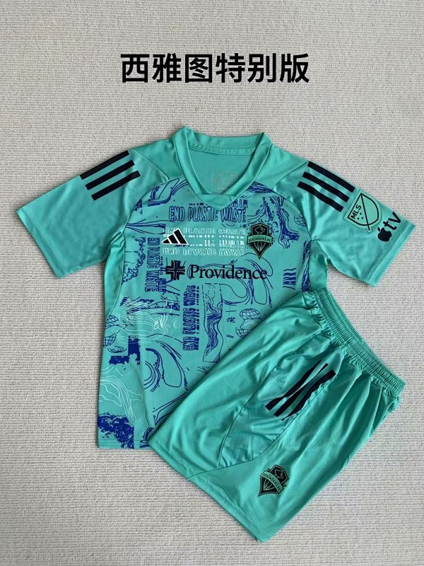 23-24 Seattle Special Adults And Kids Jerseys