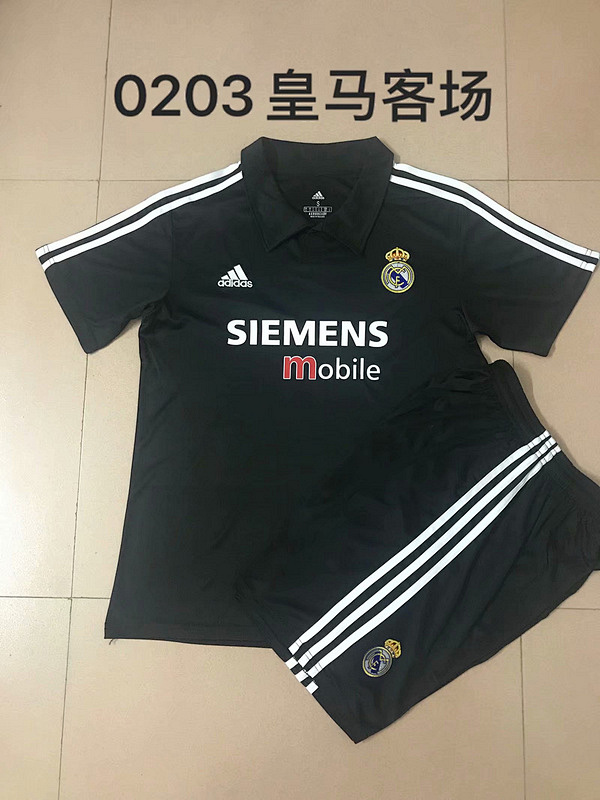 02-03 Real Madrid Away Retro Jerseys