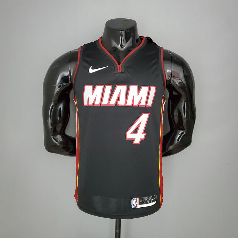 Miami Heat OLADIPO#4 Black NBA Jersey S-XXL