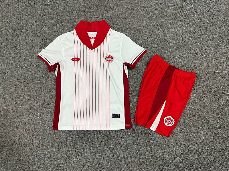 2024 Canada Away Kids Jerseys