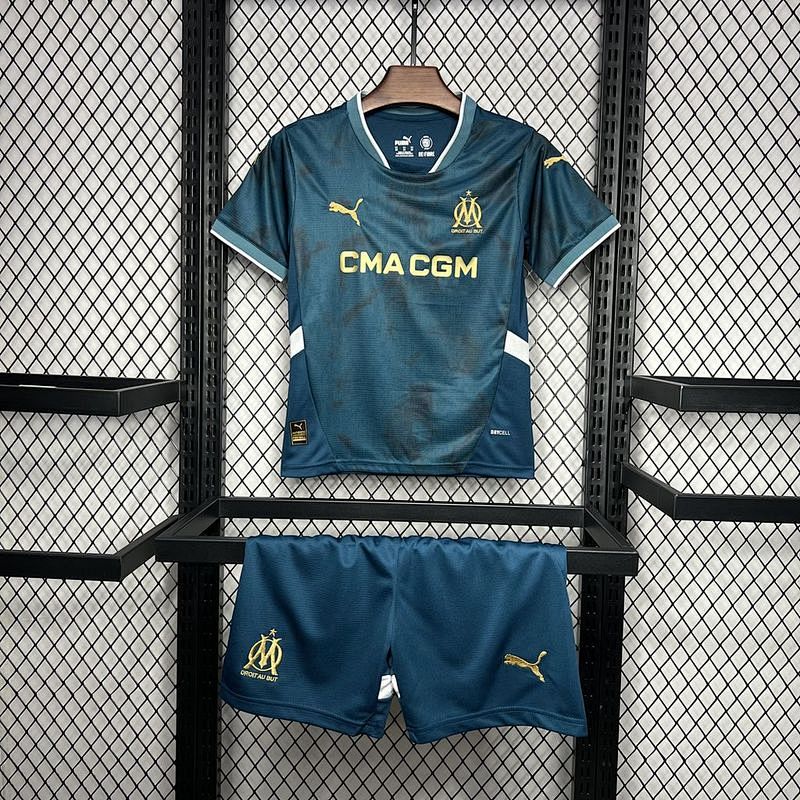 24-25 Marseille Away Kids Jerseys