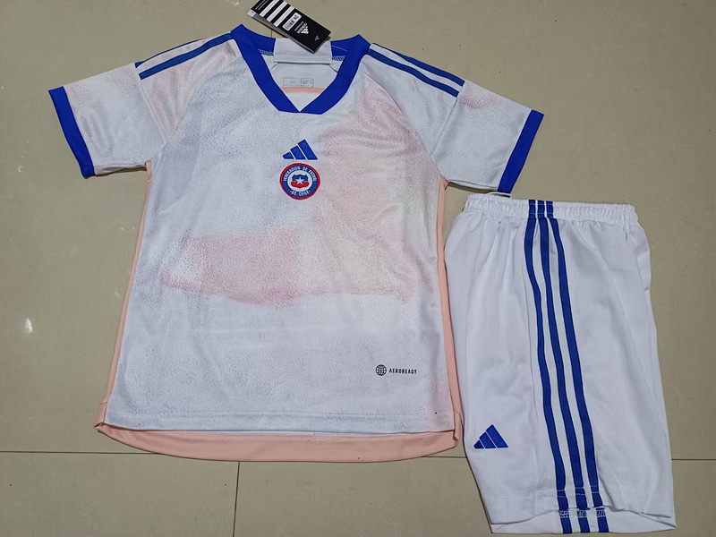 23-24 Chilen Away Kids Jerseys